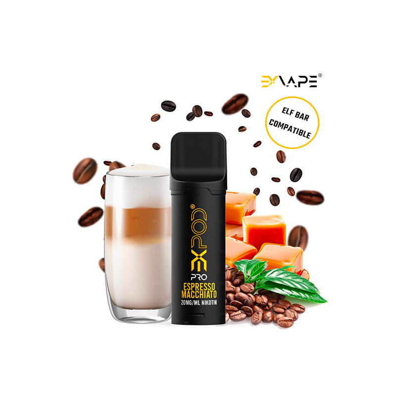 Kartusche Expod Pro - Gold Series - Espresso Macchiato - Expod Kartusche Expod Pro - Gold Series - Espresso Macchiato - Expod