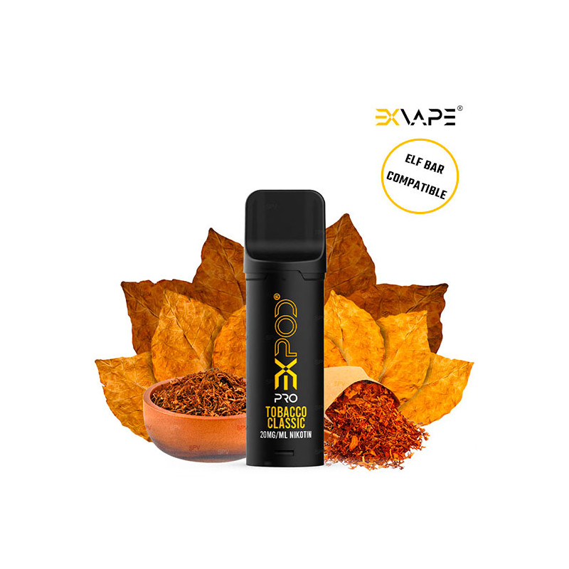 Kartusche Expod Pro - Gold Series - Tobacco Classic Kartusche Expod Pro - Gold Series - Tobacco Classic