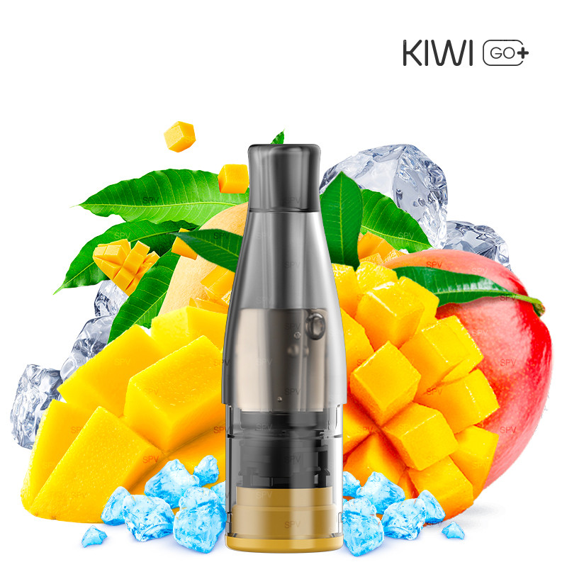 Kartuschen Kiwi GO PLUS - Mango Ice - Kiwi Vapor - (2 Stck.) Kartuschen Kiwi GO PLUS - Mango Ice - Kiwi Vapor - (2 Stck.)