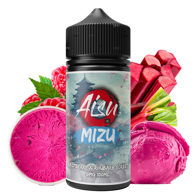 Himbeer-Rhabarber Sorbet - 100/120ml Shortfill - Aisu Mizu
