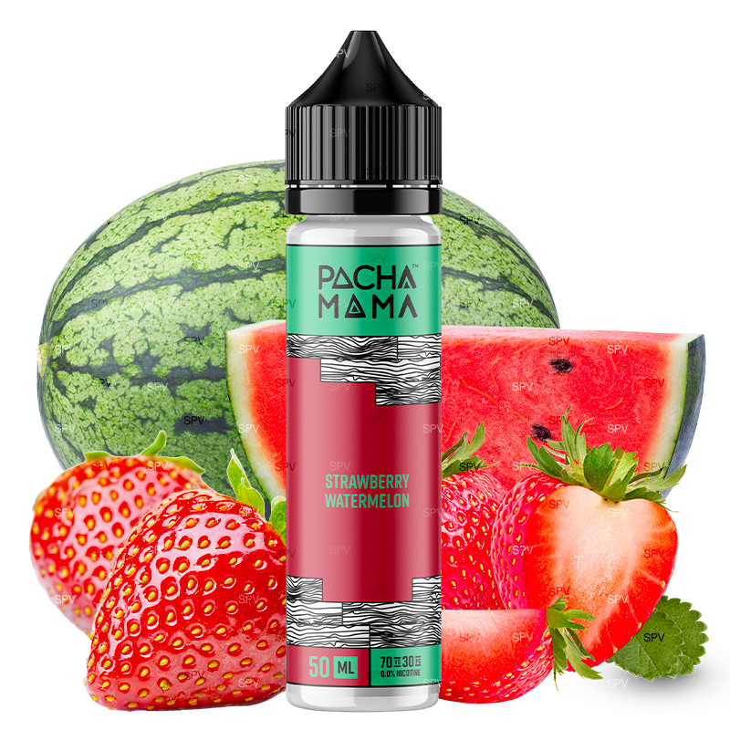 Strawberry Watermelon - 50/60ml Shortfill - PACHA MAMA von Charlie's Chalk Dust - Liquid Strawberry Watermelon - 50/60ml Shortfill - PACHA MAMA von Charlie's Chalk Dust - Liquid