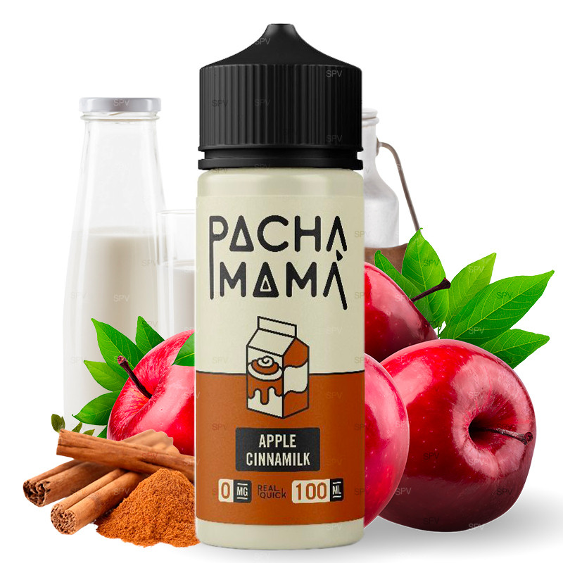 Apple Cinnamilk - 100/120ml Shortfill - Pachamama Charlie's Chalk Dust
