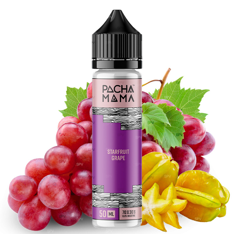 Starfruit Grape - 50/60ml Shortfill - PACHA MAMA von Charlie's Chalk Dust - Liquid Starfruit Grape - 50/60ml Shortfill - PACHA MAMA von Charlie's Chalk Dust - Liquid