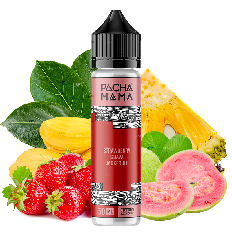 Strawberry Guava Jackfruit - 50/60ml Shortfill - PACHA MAMA von Charlie's Chalk Dust - Liquid Strawberry Guava Jackfruit - 50/60ml Shortfill - PACHA MAMA von Charlie's Chalk Dust - Liquid