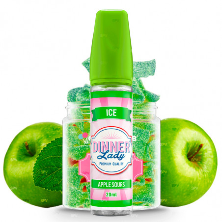 Apple Sours - Ice - Dinner Lady | Longfill 20 ml