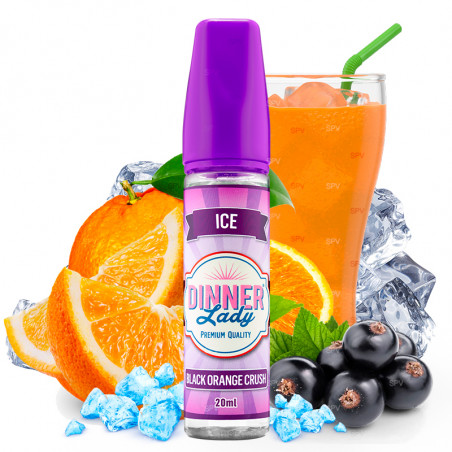 Black Orange Crush - Ice - Dinner Lady | Longfill 20 ml