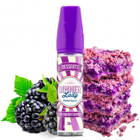Blackberry Crumble - Desserts - Dinner Lady | Longfill 20 ml