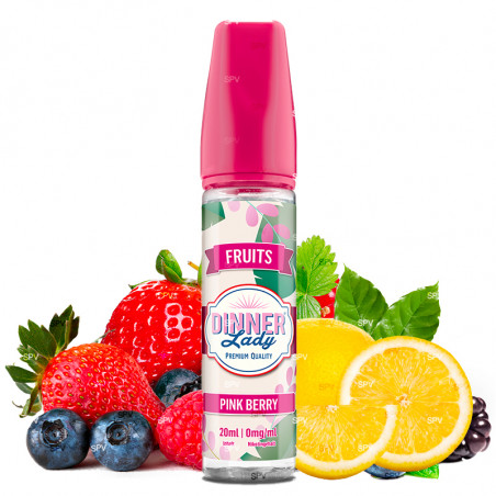 Pink Berry - Fruits - Dinner Lady | Longfill 20 ml