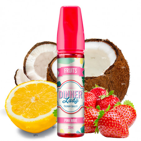 Pink Wave - Fruits - Dinner Lady | Longfill 20 ml