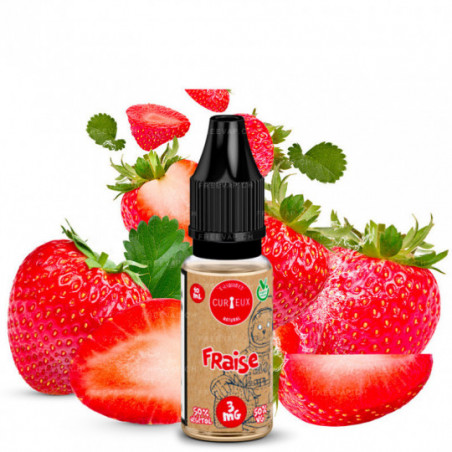 Fraise - 10ml - Natural von Curieux - Liquid