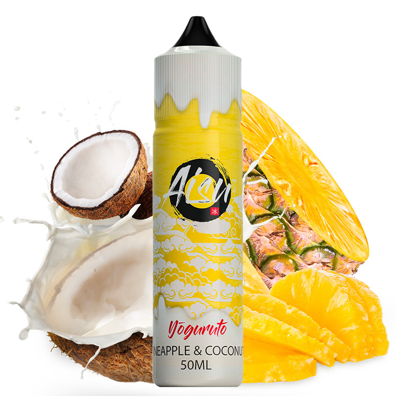 Pineapple Coconut Milk - 50/60ml Shortfill - Aisu Yoguruto von Zap Juice - Liquid Pineapple Coconut Milk - 50/60ml Shortfill - Aisu Yoguruto von Zap Juice - Liquid