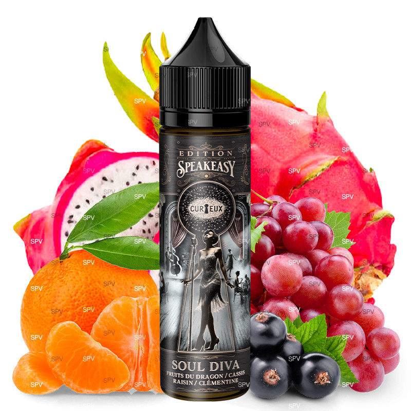 Soul Diva - 50/70ml Shortfill - Edition Speakeasy Curieux
