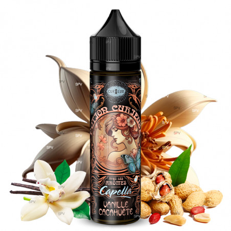 E-liquid Vanille Erdnuss (Capella-Aromen) - Potions Curieuses by Curieux | 50 ml