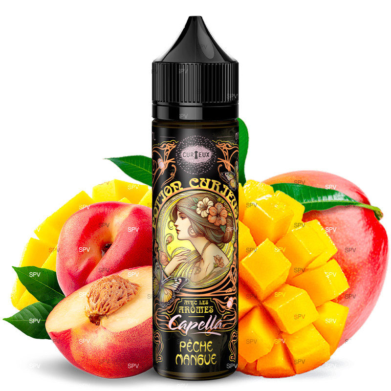 Pfirsich Mango (Capella-Aromen) - 50/70ml Shortfill - Potion Curieuse Curieux Pfirsich Mango (Capella-Aromen) - 50/70ml Shortfill - Potion Curieuse Curieux