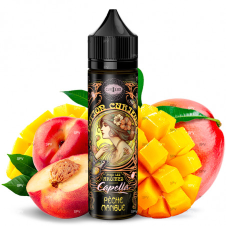 E-liquid Pfirsich Mango (Capella-Aromen) - Potions Curieuses by Curieux | 50 ml