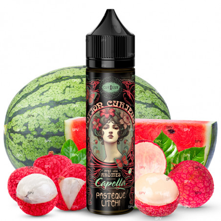 E-liquid Wassermelone Litschi (Capella-Aromen) - Potions Curieuses by Curieux | 50 ml