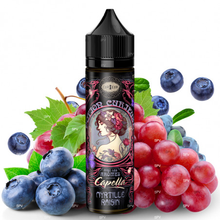 E-liquid Heidelbeere Traube (Capella-Aromen) - Potions Curieuses by Curieux | 50 ml