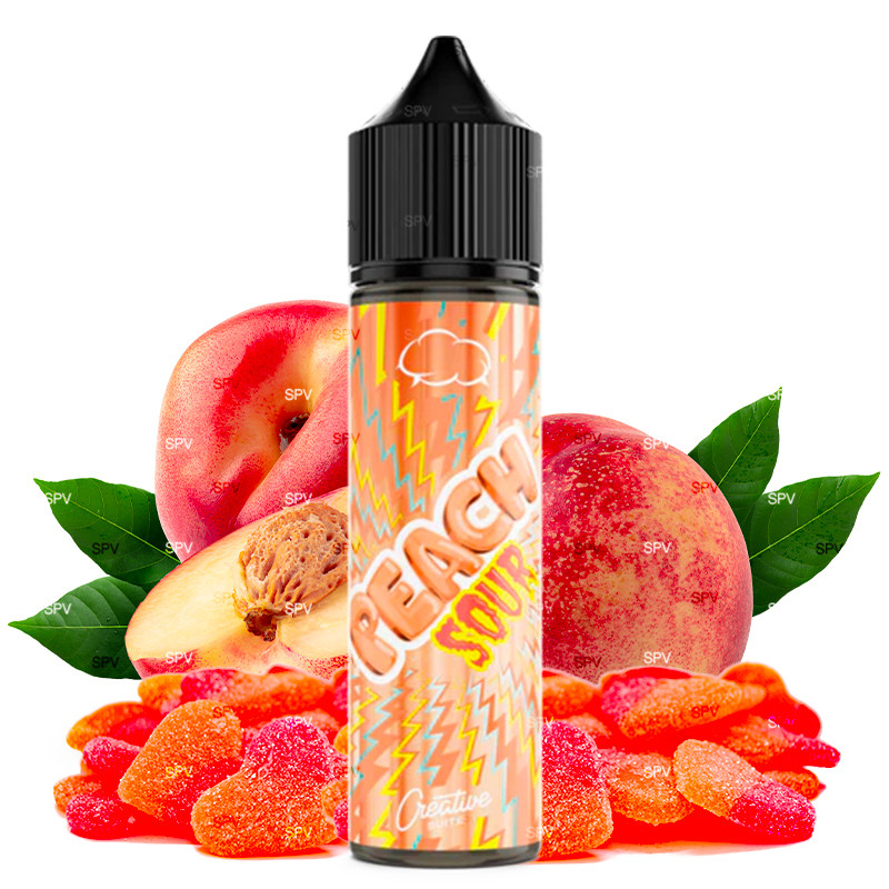 Peach Sour - 50/70ml Shortfill - Creative Suite Eliquid France