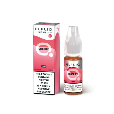 Cherry - 10ml NikotinSalz - ElfLiq von Elfbar - Liquid - Red Vape