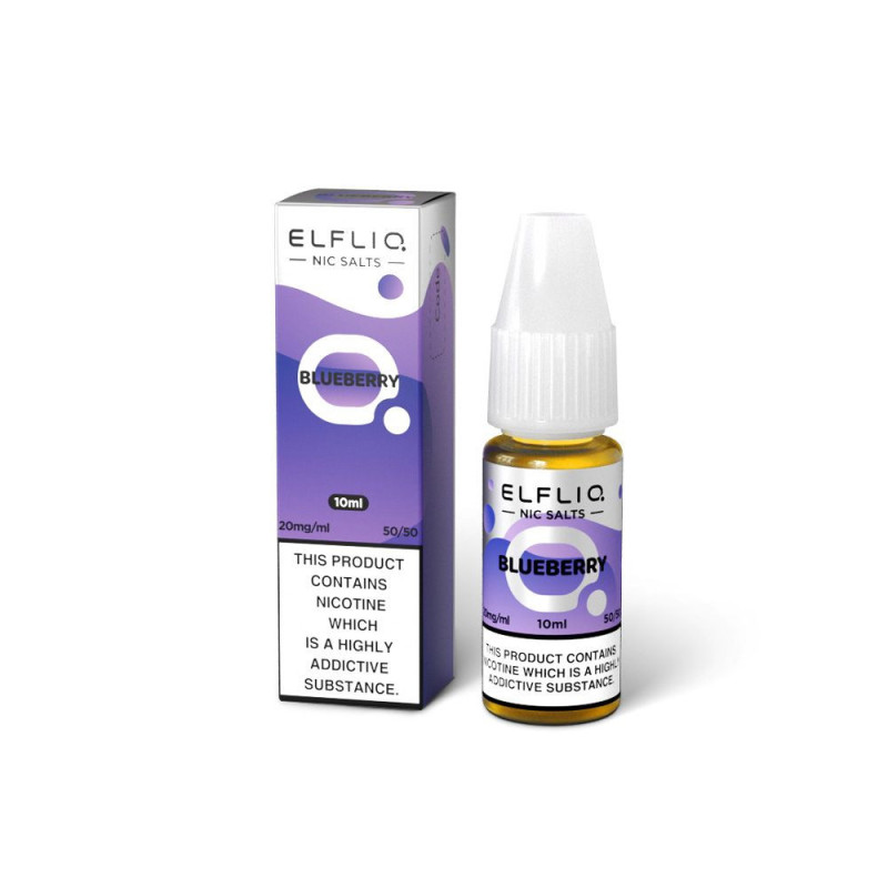 Blueberry - 10ml NikotinSalz - ElfLiq von Elfbar - Liquid Blueberry - 10ml NikotinSalz - ElfLiq von Elfbar - Liquid