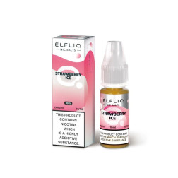 Strawberry Ice - 10ml NikotinSalz - ElfLiq von Elfbar - Liquid - Red Vape
