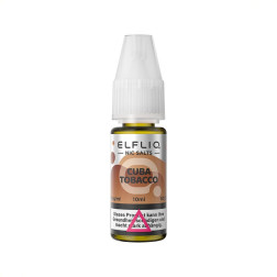 Cuba Tobacco - 10ml NikotinSalz - ElfLiq von Elfbar - Liquid - Red Vape