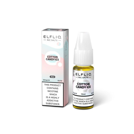 Cotton Candy Ice - 10ml NikotinSalz - ElfLiq von Elfbar - Liquid - Red Vape