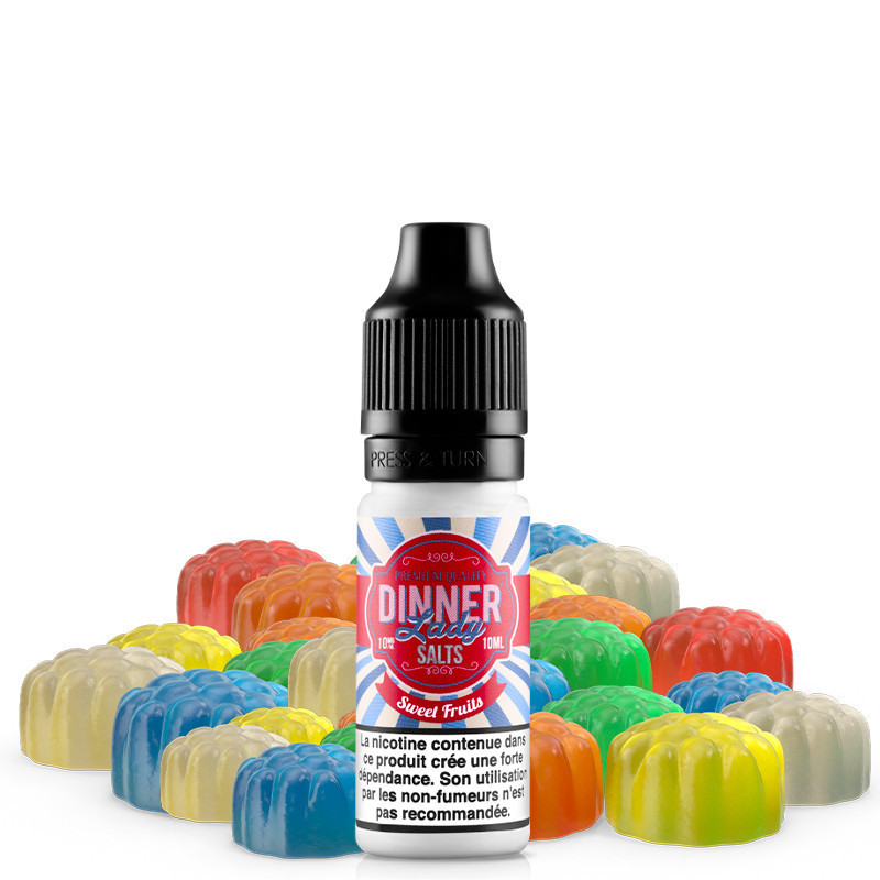 Sweet Fruits - 10ml NikotinSalz - Dinner Lady - Liquid Sweet Fruits - 10ml NikotinSalz - Dinner Lady - Liquid