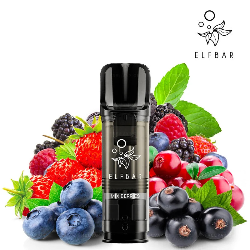 ELFA PRO - Kartuschen - Mix Berries - Elf Bar - (2 Stck.) ELFA PRO - Kartuschen - Mix Berries - Elf Bar - (2 Stck.)