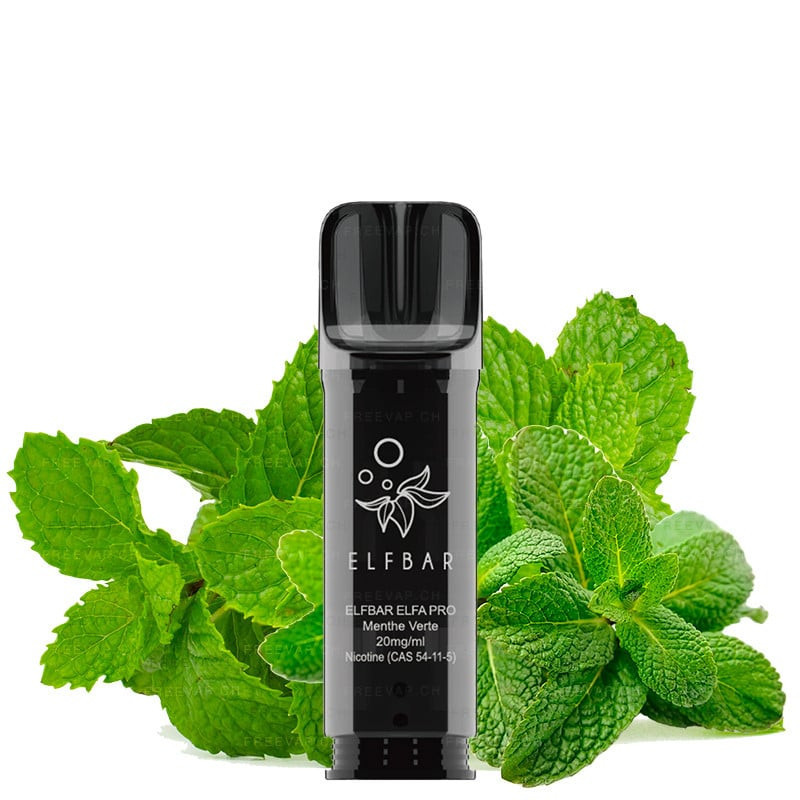 ELFA PRO - Kartuschen - Spearmint - Elf Bar - (2 Stck.) ELFA PRO - Kartuschen - Spearmint - Elf Bar - (2 Stck.)
