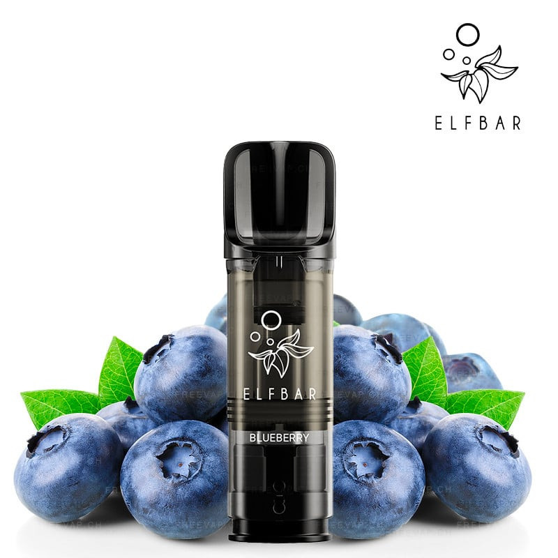 ELFA PRO - Kartuschen - Blueberry - Elf Bar - (2 Stck.) ELFA PRO - Kartuschen - Blueberry - Elf Bar - (2 Stck.)