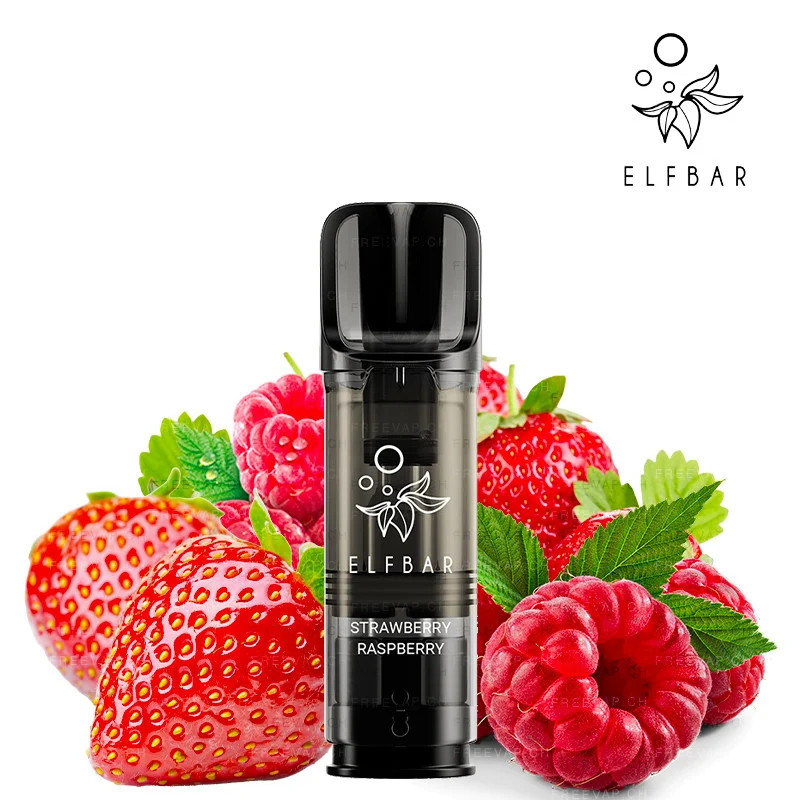 ELFA PRO - Kartuschen - Strawberry Raspberry - Elf Bar - (2 Stck.) ELFA PRO - Kartuschen - Strawberry Raspberry - Elf Bar - (2 Stck.)