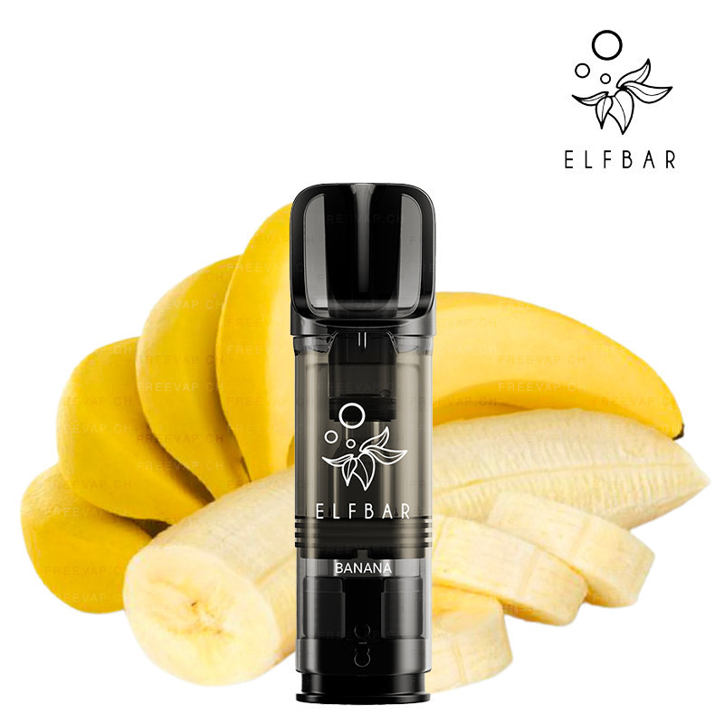 ELFA PRO - Kartuschen - Banana - Elf Bar - (2 Stck.) ELFA PRO - Kartuschen - Banana - Elf Bar - (2 Stck.)
