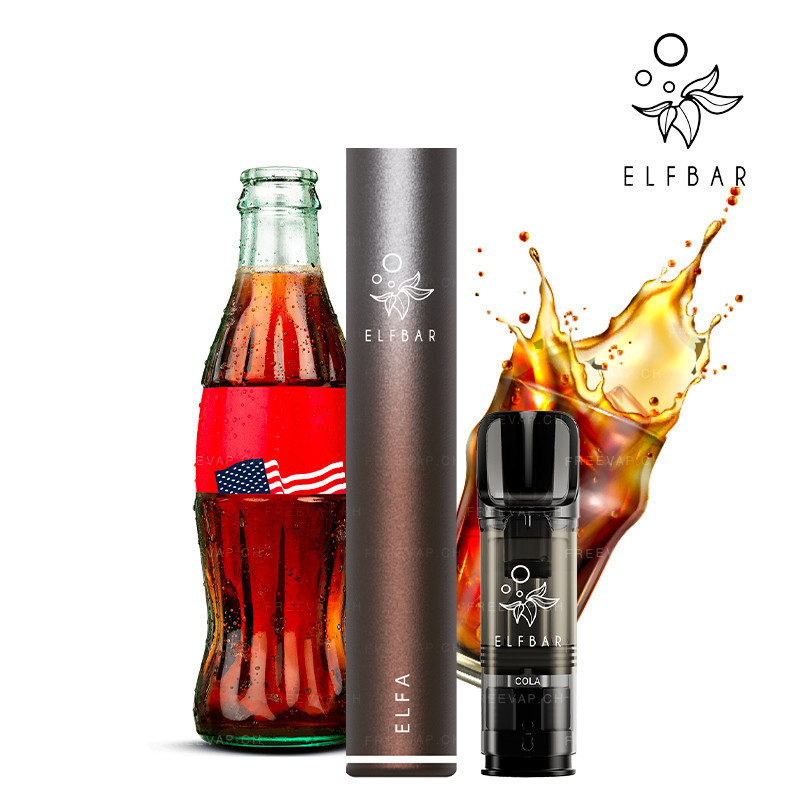 ELFA PRO Pod Kit - Cola/Twilight Brown - Elf Bar ELFA PRO Pod Kit - Cola/Twilight Brown - Elf Bar