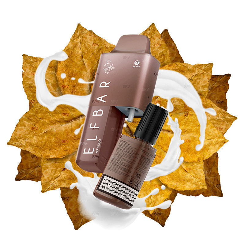 Elfbar - AF5000 - Kit - Classic Cream (10ml Nachfüllbehälter/Liquid)