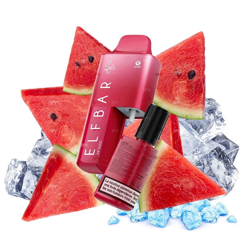 Elfbar - AF5000 - Kit - Watermelon Ice (10ml Nachfüllbehälter/Liquid) Elfbar - AF5000 - Kit - Watermelon Ice (10ml Nachfüllbehälter/Liquid)
