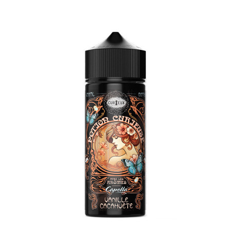 Vanille Erdnuss - 100/120ml Shortfill - Potion Curieuse Curieux