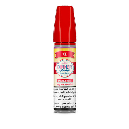 Sweet Fusion Ice - 50/60ml Shortfill - Dinner Lady - Liquid