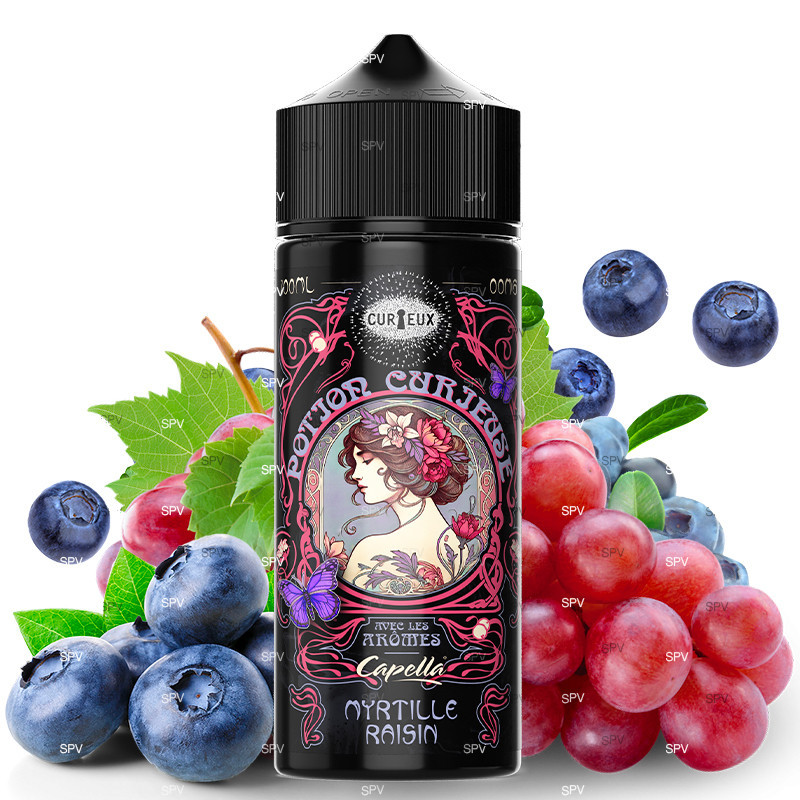 Heidelbeere Traube - 100/120ml Shortfill - Potion Curieuse Curieux