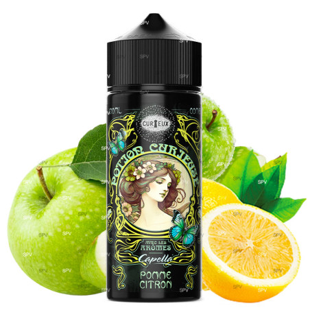 Apfel Zitrone - 100/120ml Shortfill - Potion Curieuse Curieux