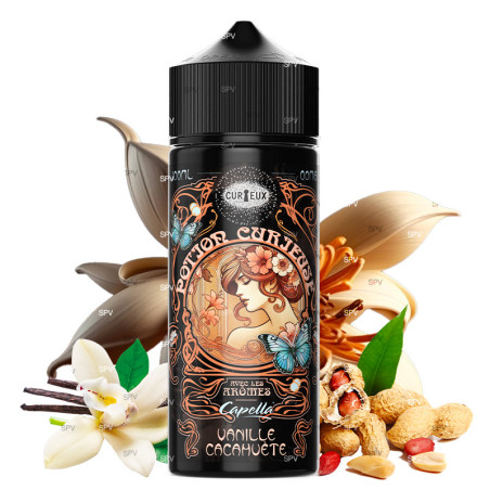 Vanille Erdnuss - 100/120ml Shortfill - Potion Curieuse Curieux