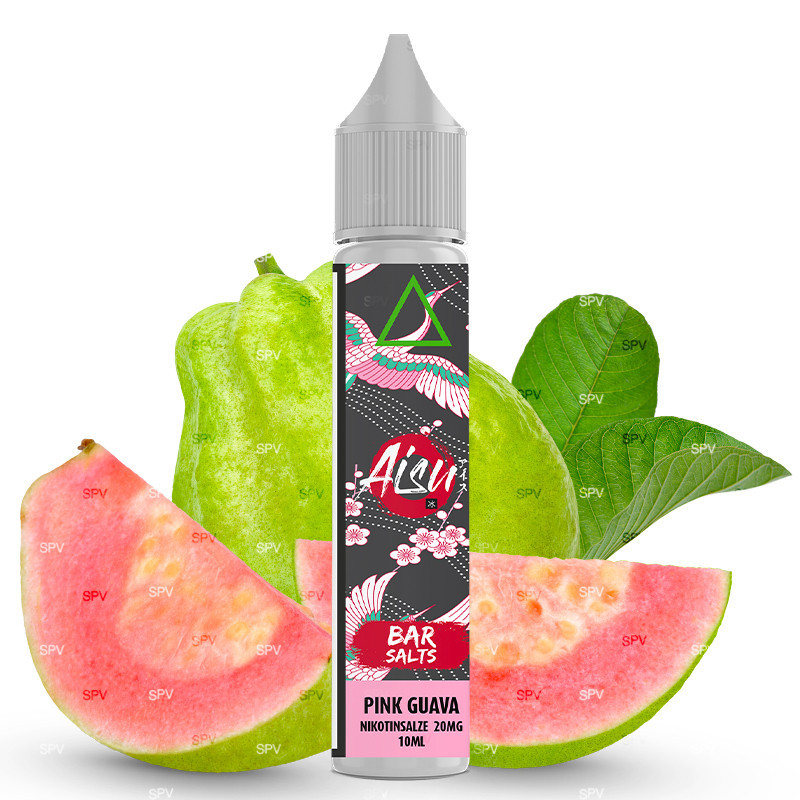 Pink Guava - 10ml NikotinSalz - Bar Salts von Aisu - Liquid Pink Guava - 10ml NikotinSalz - Bar Salts von Aisu - Liquid