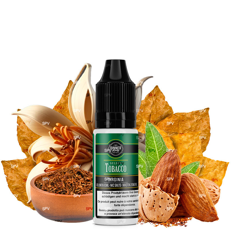 Virginia - NikotinSalz -Select Tobacco Dinner Lady - 10ml Liquid Virginia - NikotinSalz -Select Tobacco Dinner Lady - 10ml Liquid