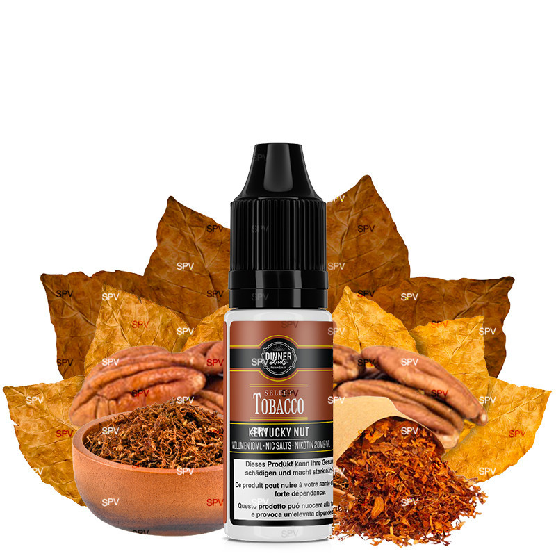 Kentucky Nut - NikotinSalz -Select Tobacco Dinner Lady - 10ml Liquid Kentucky Nut - NikotinSalz -Select Tobacco Dinner Lady - 10ml Liquid