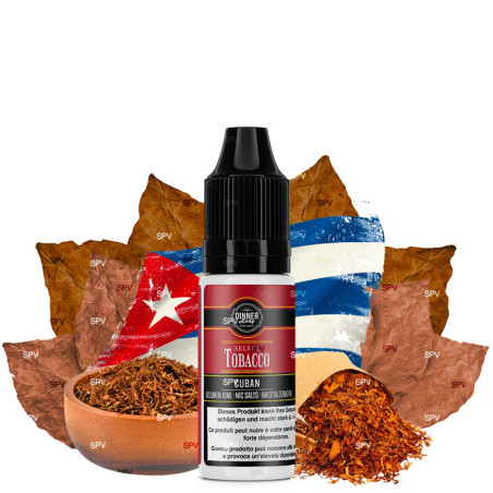 Cuban - NikotinSalz -Select Tobacco Dinner Lady - 10ml Liquid