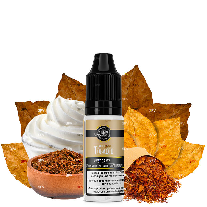 Creamy - NikotinSalz -Select Tobacco Dinner Lady - 10ml Liquid Creamy - NikotinSalz -Select Tobacco Dinner Lady - 10ml Liquid