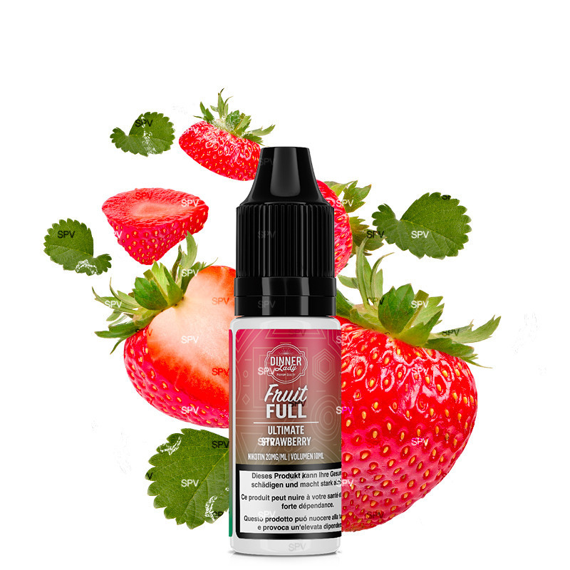 Ultimate Strawberry - 10ml NikotinSalze - Fruit Full Dinner Lady - Liquid Ultimate Strawberry - 10ml NikotinSalze - Fruit Full Dinner Lady - Liquid