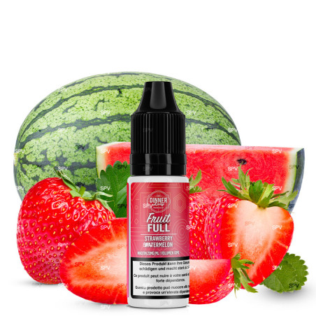 Strawberry Watermelon - 10ml NikotinSalze - Fruit Full Dinner Lady - Liquid