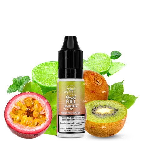 Kiwi Passion Lime - 10ml NikotinSalze - Fruit Full Dinner Lady - Liquid