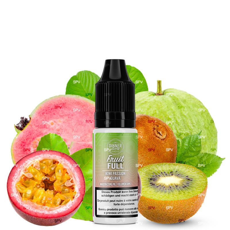Kiwi Passion Guava - 10ml NikotinSalze - Fruit Full Dinner Lady - Liquid Kiwi Passion Guava - 10ml NikotinSalze - Fruit Full Dinner Lady - Liquid